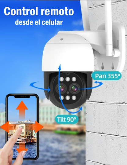 Cámara IP WIFI  Lente Gran Angular